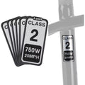 Class 2 stickers 4 pack